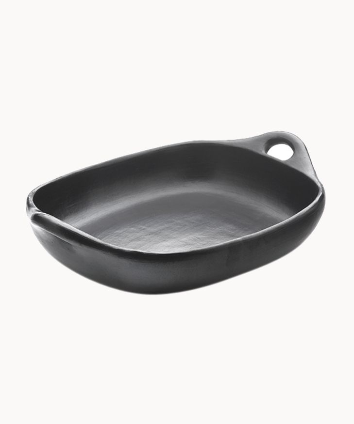 Black Clay, La Chamba Oval Casserole