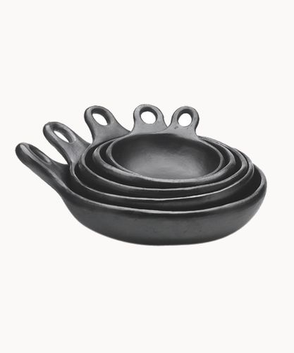 Black Clay, La Chamba Round Saute Pan - Small