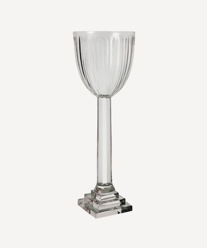 Tall Candleholder Panelled Cup