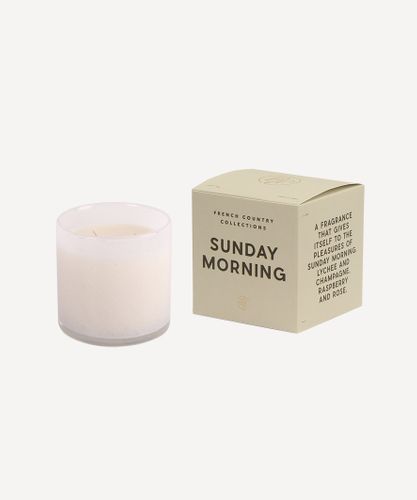 Sunday Morning Glass Candle