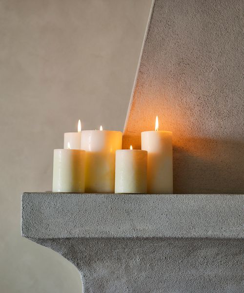 Maison Pillar Candle French Pear 2x3" (4PC)