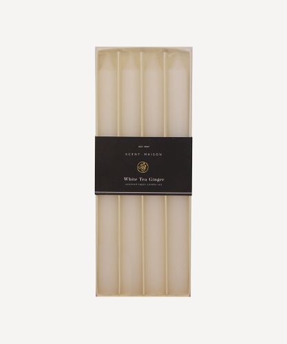 Maison Taper Candle White Tea Ginger 10" (4PC)