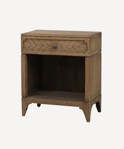 Marise Carved Bedside Table