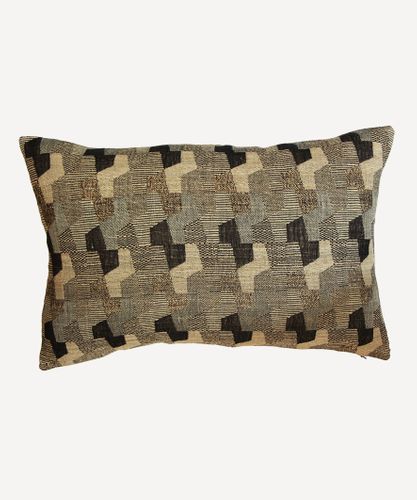 Repetition Wool Silk Cushion Cover