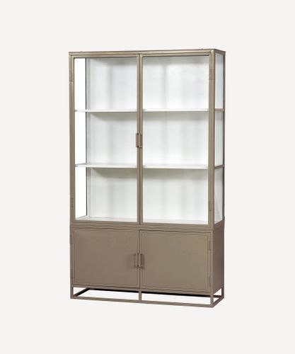 Cole Display Cabinet Double Biscuit