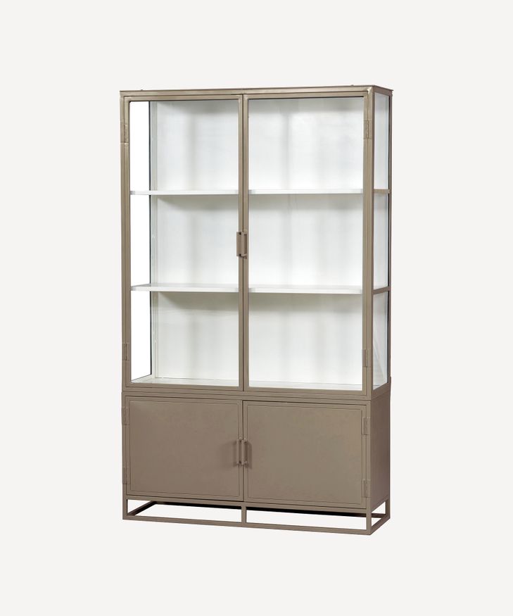 Cole Display Cabinet Double Biscuit