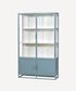 Cole Display Cabinet Double Blue