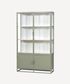 Cole Display Cabinet Double Olive