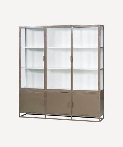 Cole Display Cabinet Triple Biscuit