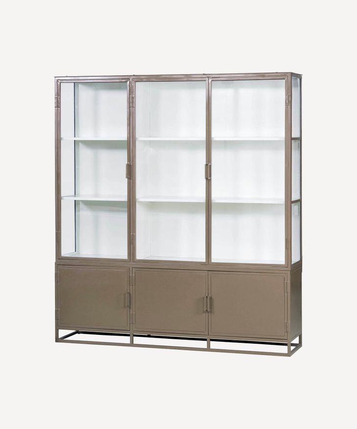 Cole Display Cabinet Triple Biscuit