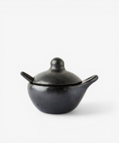 La Chamba Sauceboat with Lid and Spoon (3PC)