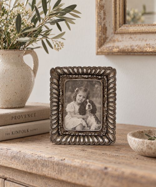 Fanned Rectangle Photo Frame 2.5x3.5"
