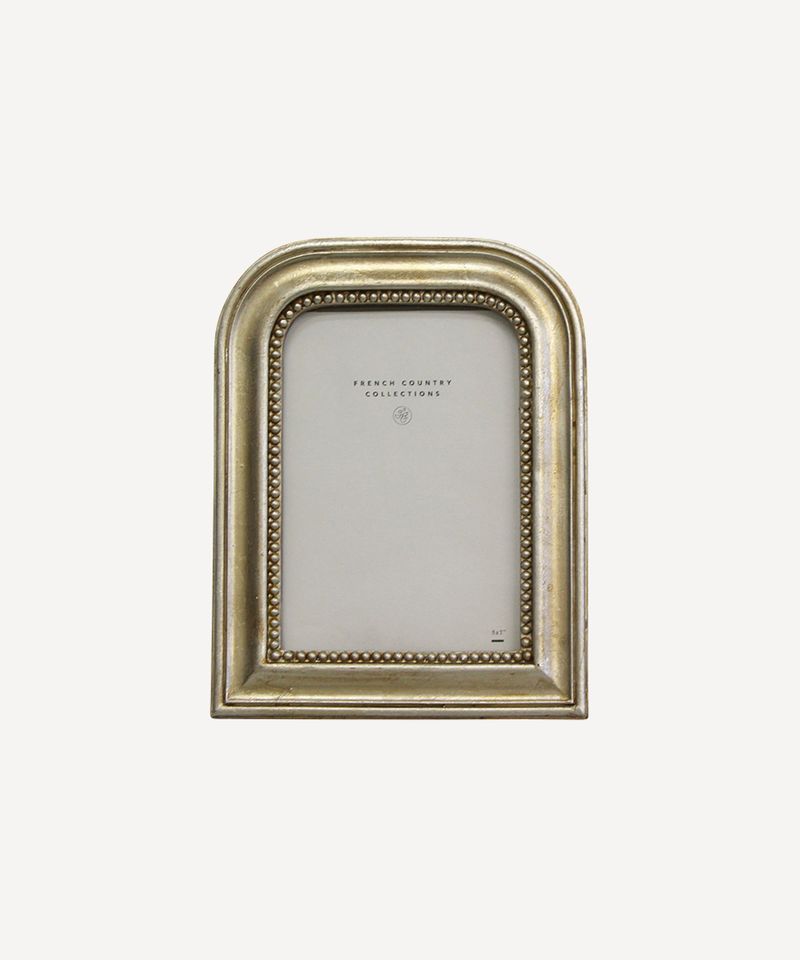 Beaded Arch Photo Frame Silver 5x7"