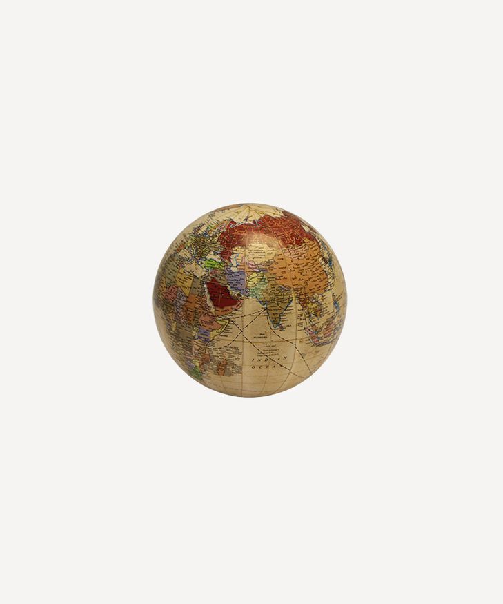 Globe Cream 7.5cm