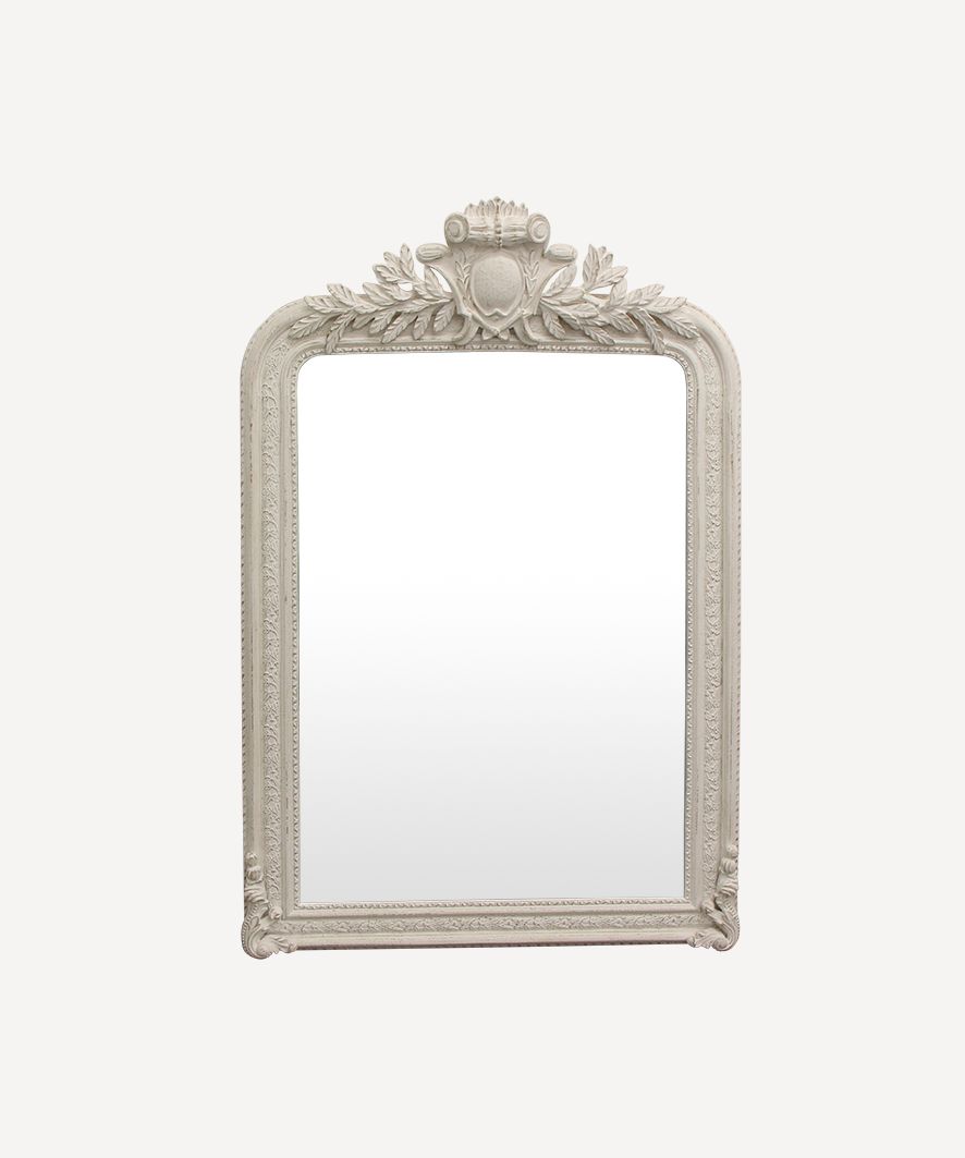 Trelise Mirror White Finish