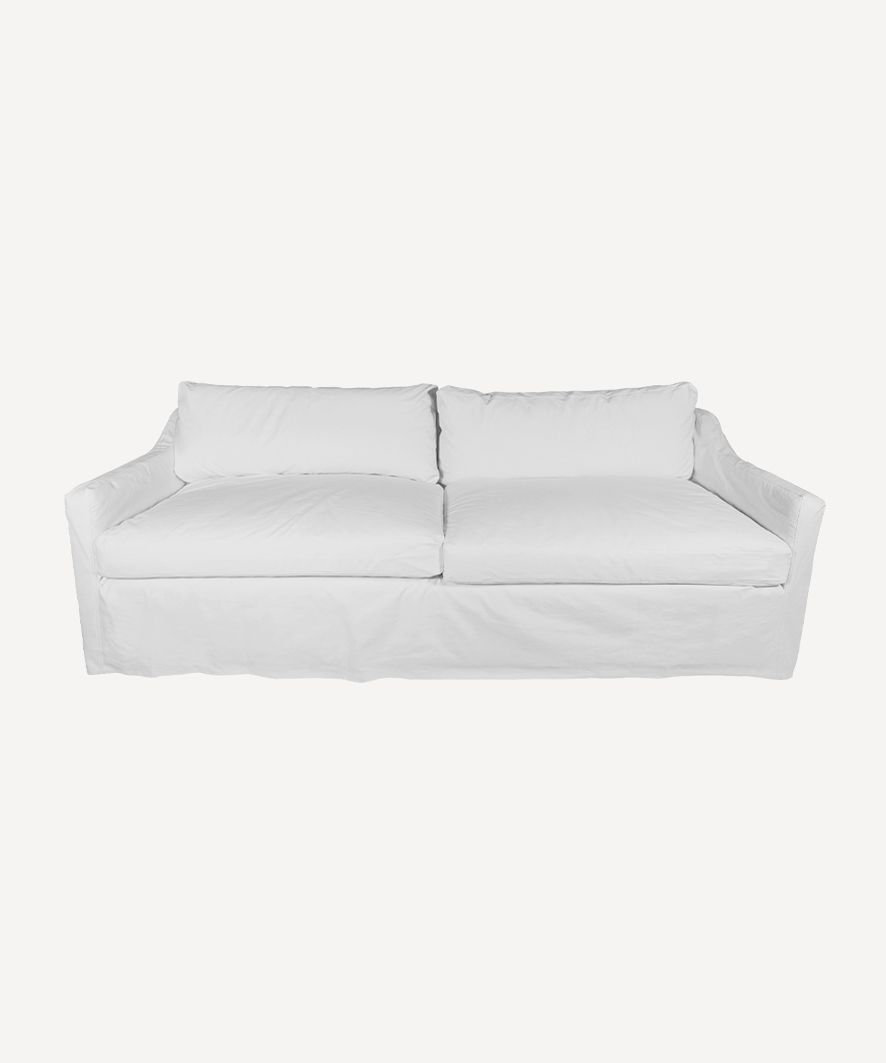 Dume Sofa White Cotton Cover Only