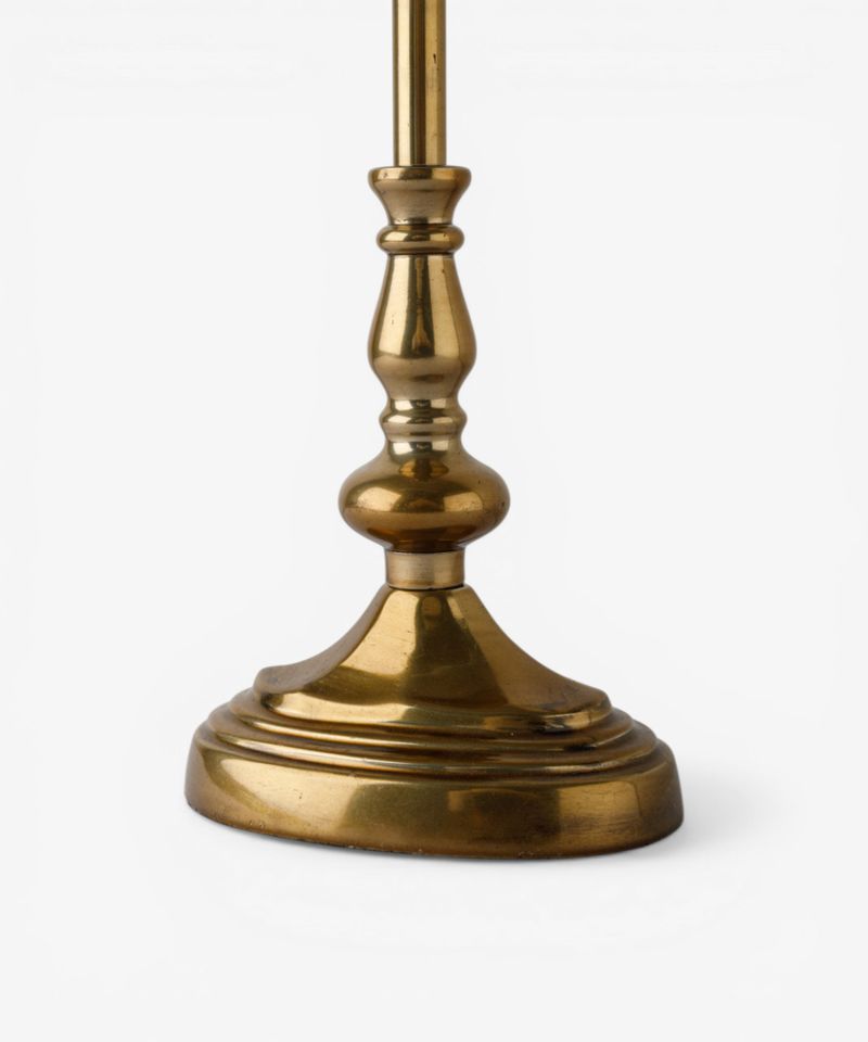 Antique Gold Oval Lamp Base