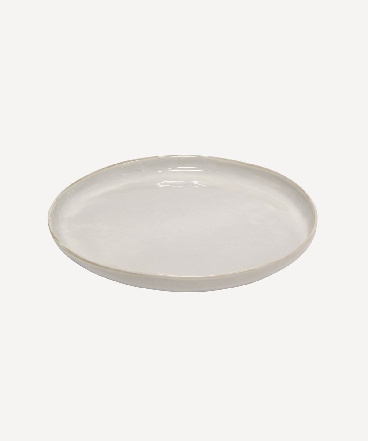 Franco Rustic White Charger Plate