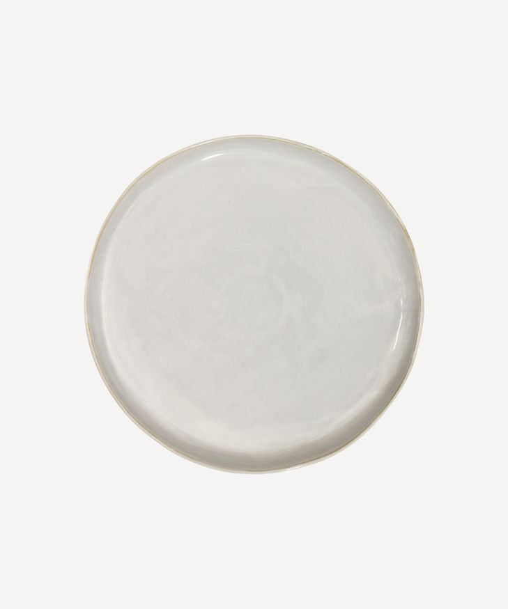 Franco Rustic White Charger Plate