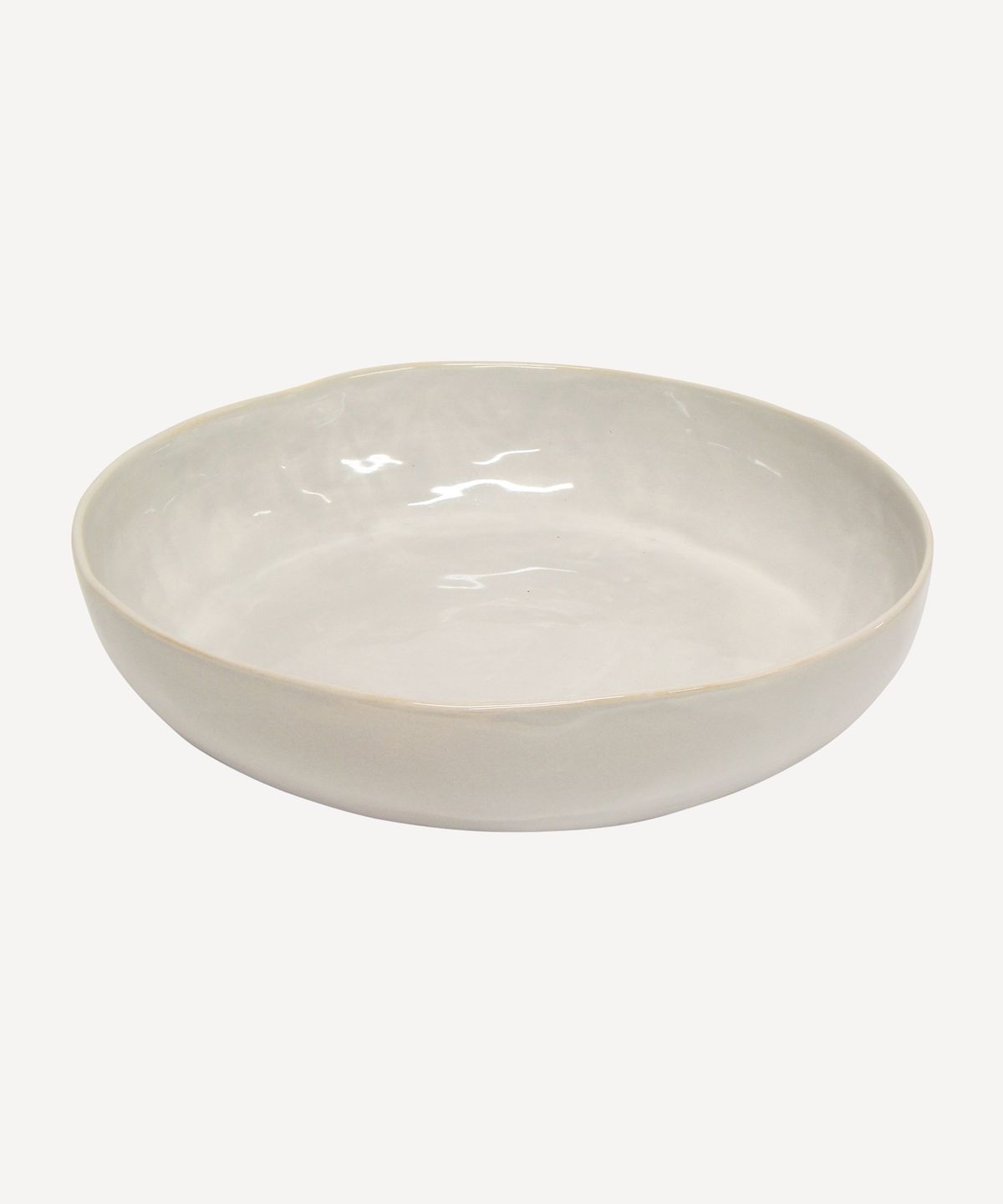 Franco White Large Serving Bowl