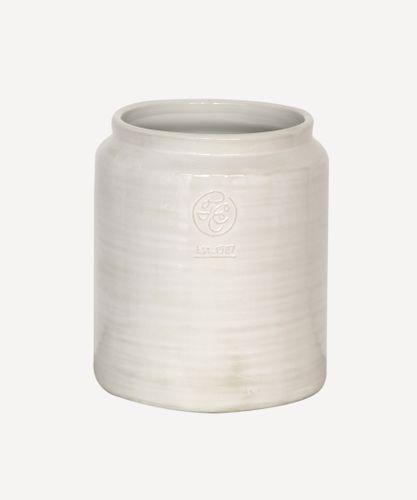 Franco Rustic White Utensil Holder Large