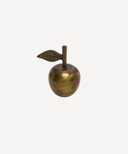 Vintage Brass Apple