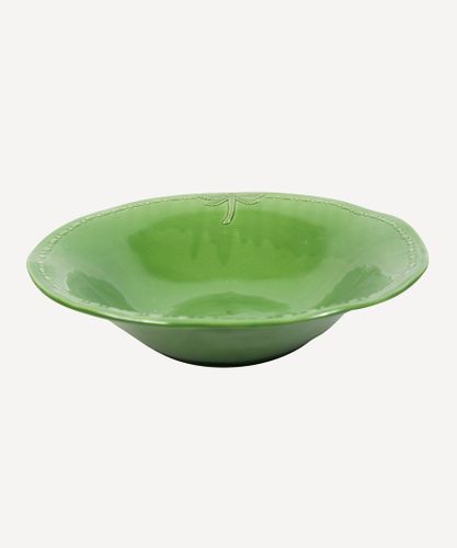 Dragonfly Stoneware Green Salad Bowl Small