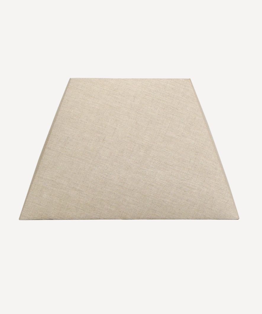 Square Shade Linen Natural 45cm