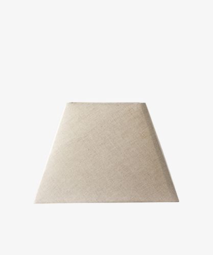 Square Shade Linen Natural 45cm