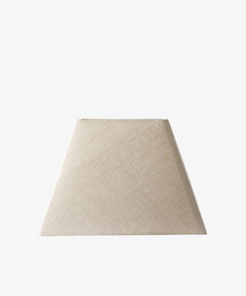 Square Shade Linen Natural 45cm