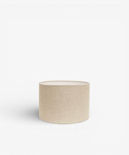 Drum Linen Shade Natural 28cm