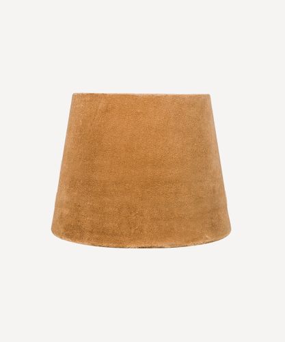 Small Tapered Drum Shade Gold Velvet