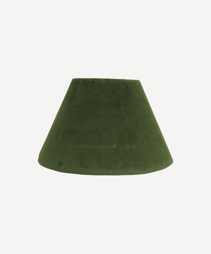 Coolie Shade Velvet Olive