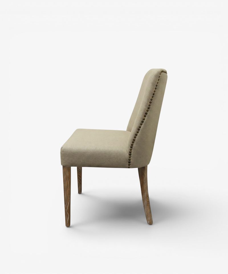 Emmett Dining Chair Natural Linen