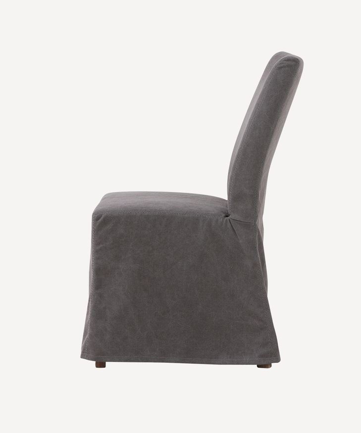 Slip Dining Chair Grey