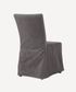 Slip Dining Chair Grey