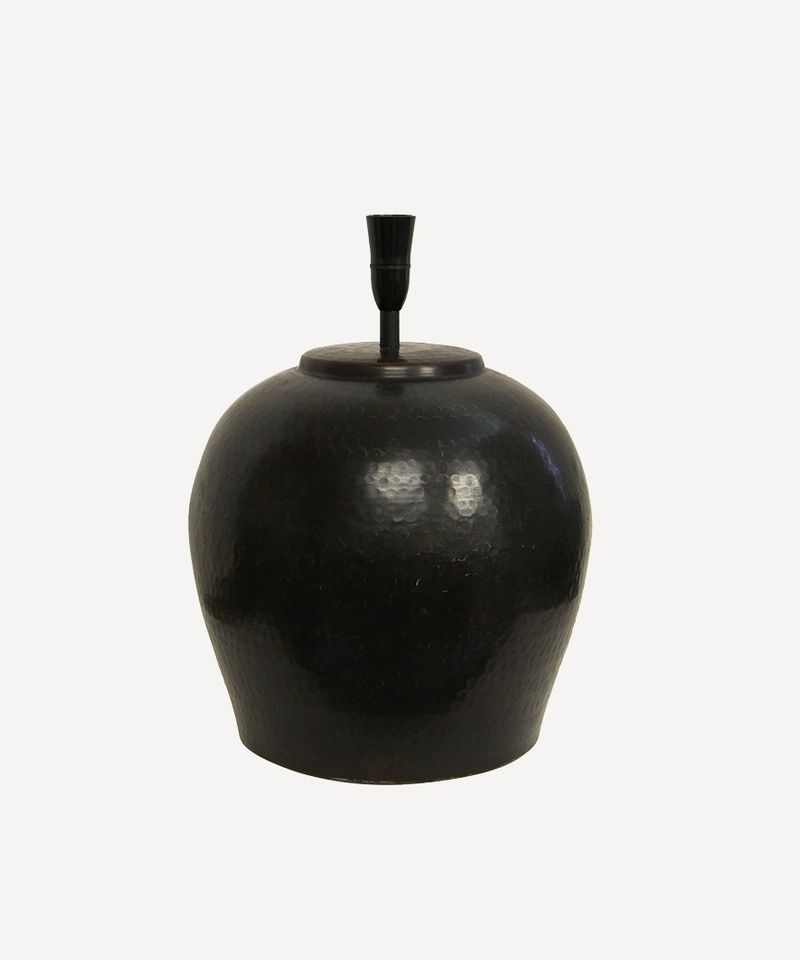 Hammered Antique Brown Lampbase