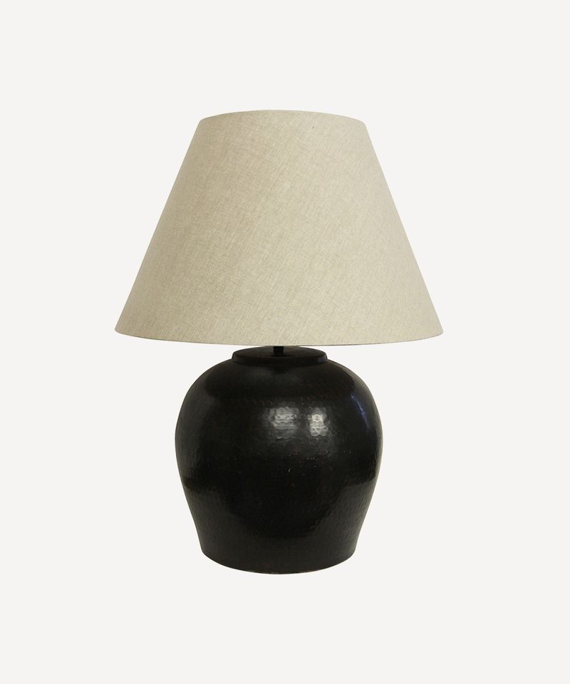 Hammered Antique Brown Lampbase