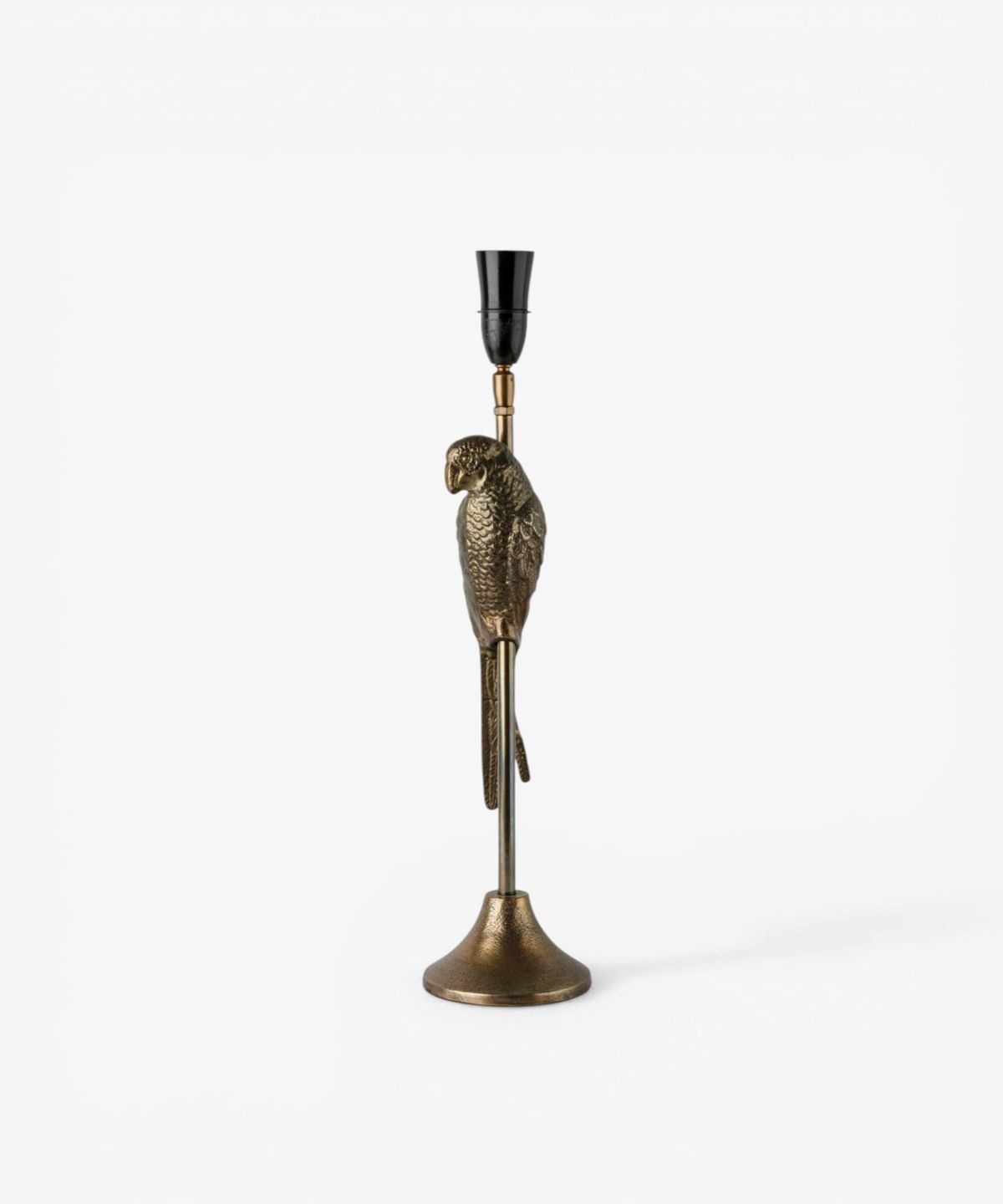 Parrot Antique Gold Lampbase