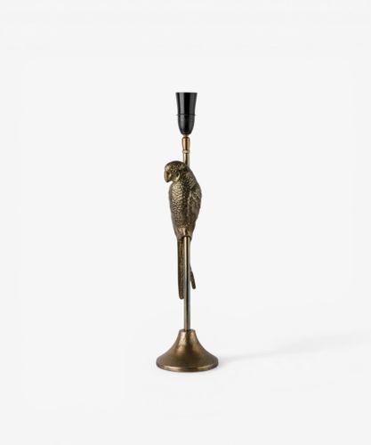 Parrot Antique Gold Lampbase
