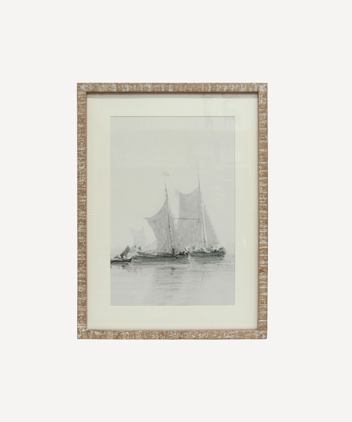 Sail Boat and Dingy Print