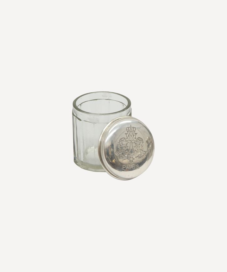 Paris Glass Cannister Medium