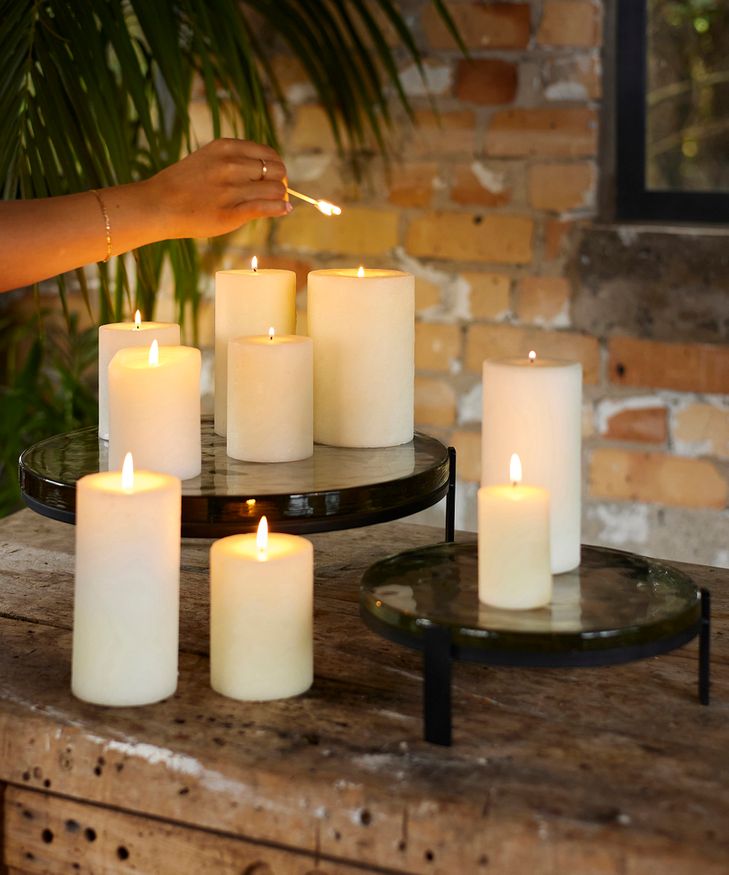 Small candle plate new arrivals