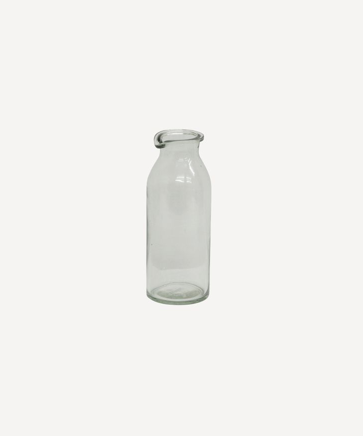 Clear Bottle Vase Tall