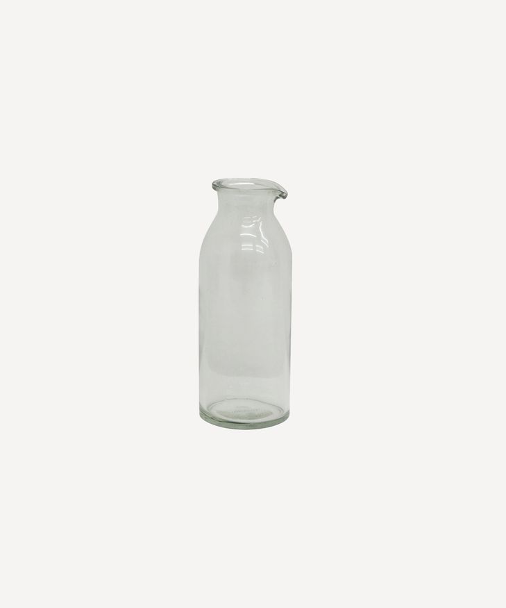 Clear Bottle Vase Tall