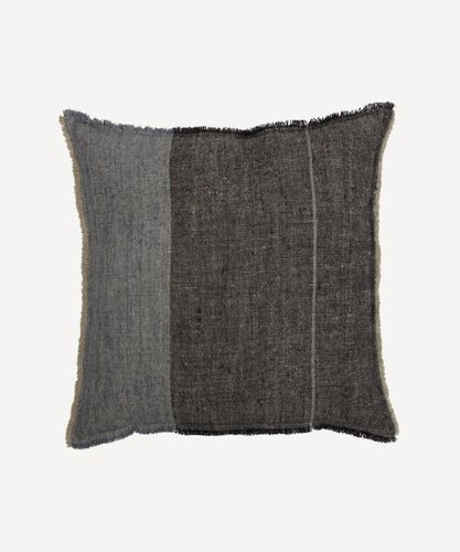 Rustic Blue Square Cushion Cover