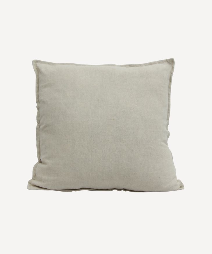 Beige Linen Cushion Cover French Country Collections