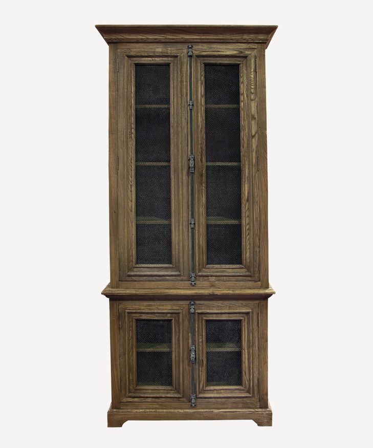 Hutch Reclaimed Elm Cabinet