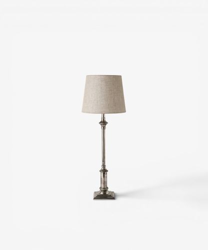 Hendrick Lamp Base Antique Silver