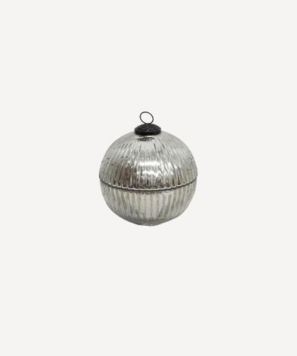Ribbed Bauble Candle Small